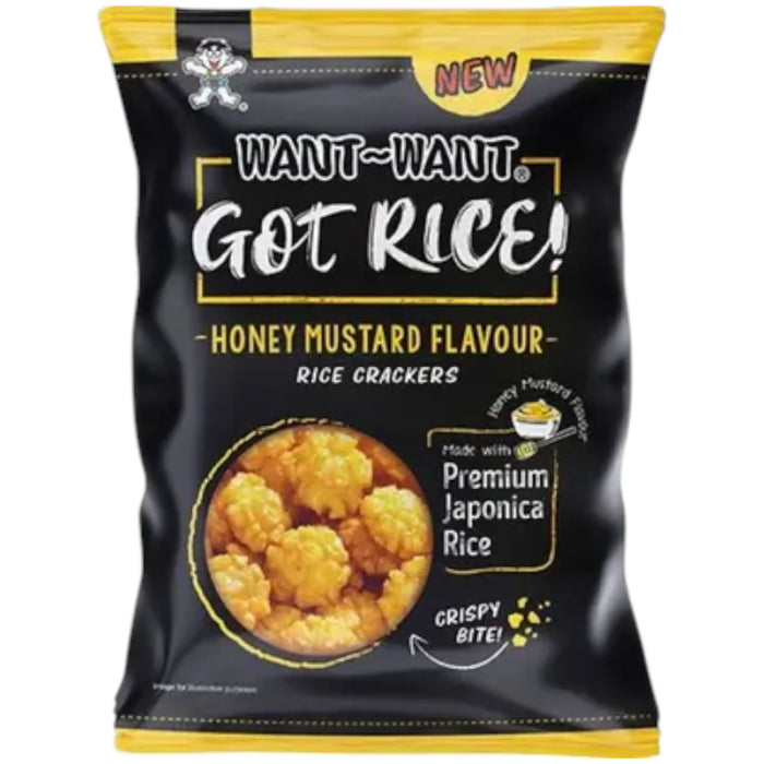 SNACK WANT WANT 100 GR GOT RICE HONEY MUSTARD