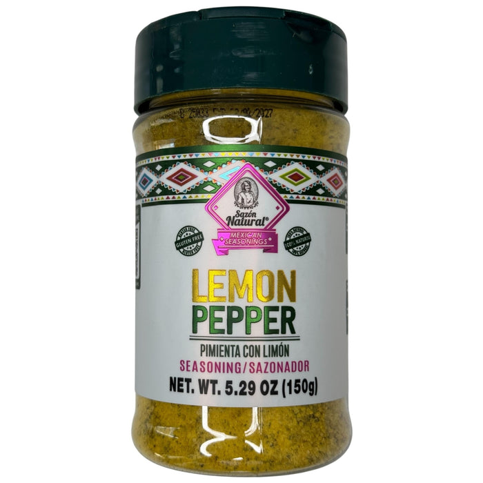SAZON NATURAL 150 GR PIMIENTA LIMON