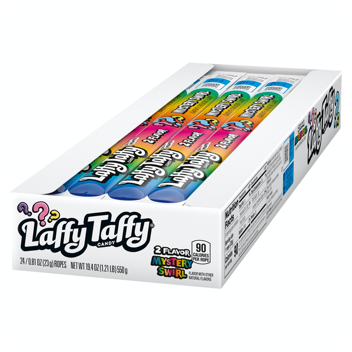 CARAMELOS LAFFY TAFFY 24 x 23 GR CUERDA MISTERIO REMOLINO