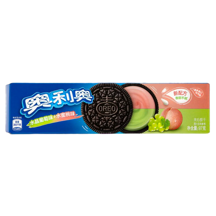 GALLETA OREO 97 GR UVA MELOCOTÓN ASIÁTICA