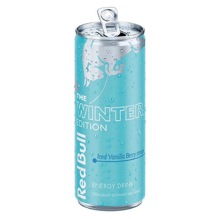 BEBIDA RED BULL 250 ML THE WINTER HELADO VAINILLA Y BAYAS