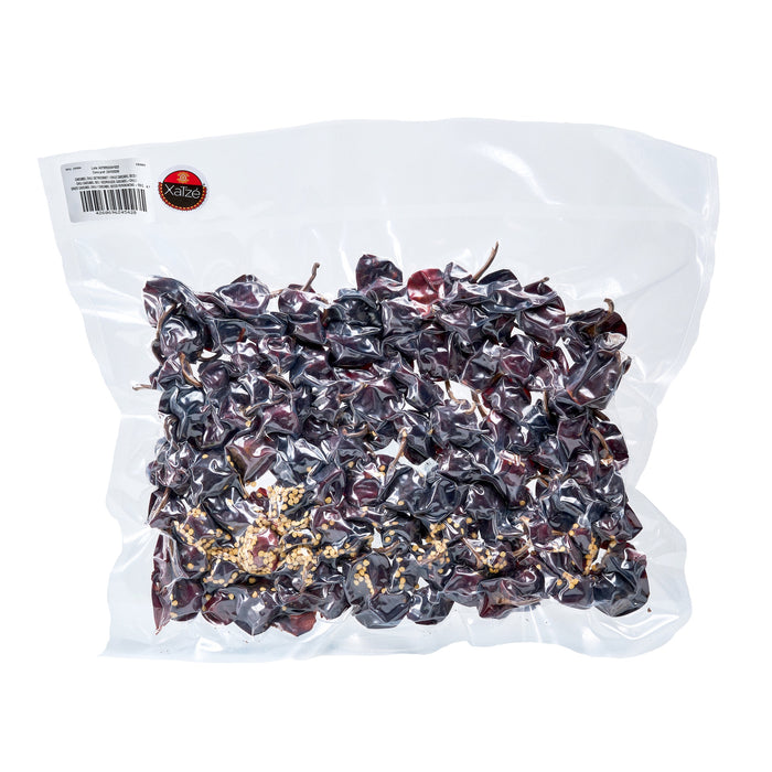 CHILE XATZE 500 GR SECO BULK CASCABEL VACIO