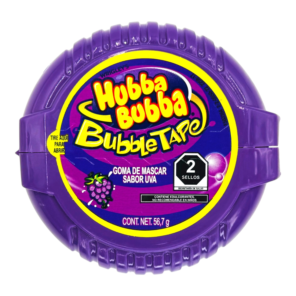 CANDY HUBBA BUBBA 6 x 56 GR TRAUBEN (MEXICO EDITION)