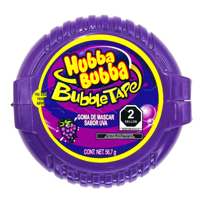 CANDY HUBBA BUBBA 6 x 56 GR GRAPE (MEXICO EDITION)