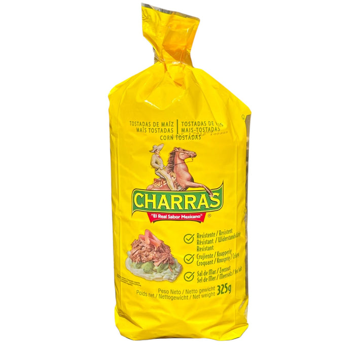 TOSTA CHARRAS 325 GR TOSTADAS FRITAS ORIGINALES