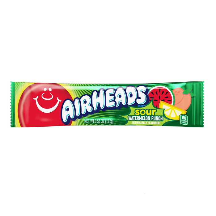 CANDY AIRHEADS 36 x 15.6 GR SOUR WATERMELON PUNCH