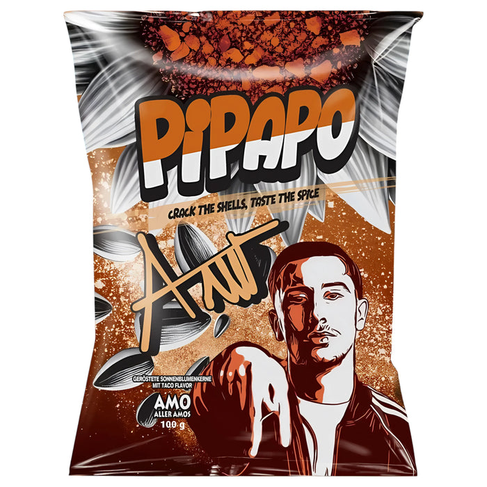 SNACK PIPAPO 100 GR SUNFLOWER SEEDS TACO