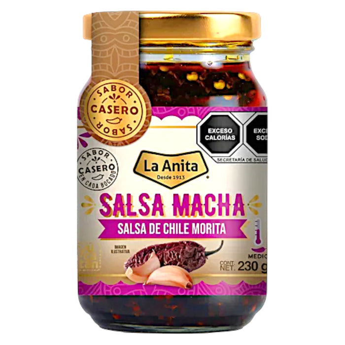 SALSA LA ANITA 230 GR MACHA CHILE MORITA