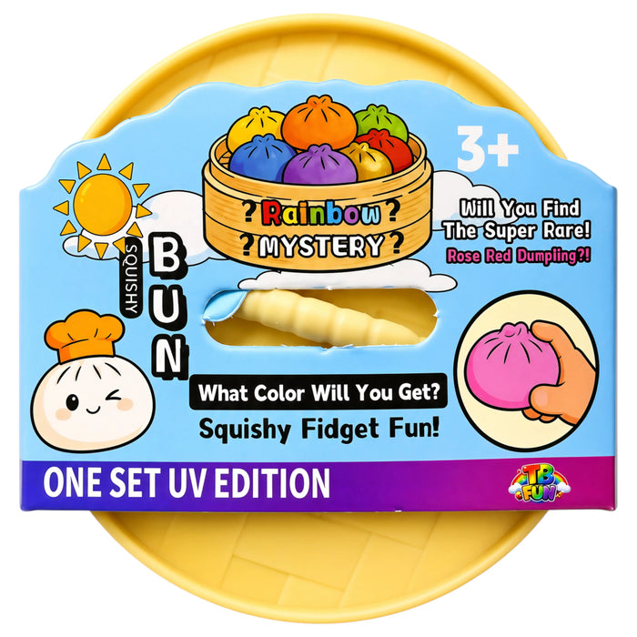 PLAYS SQUISHY BUN 24 UN DUMPLING MINI UV EDITION