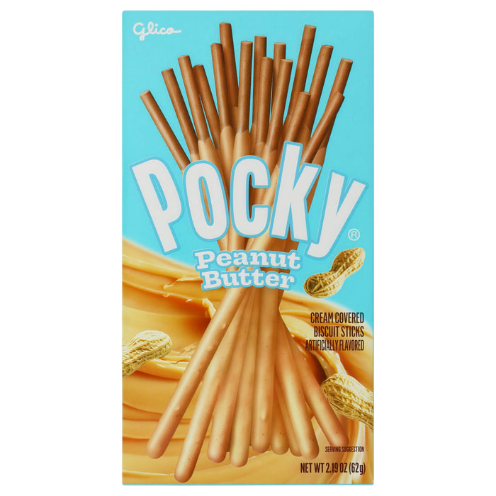 PASTR POCKY 10 x 35 GR PEANUT BUTTER