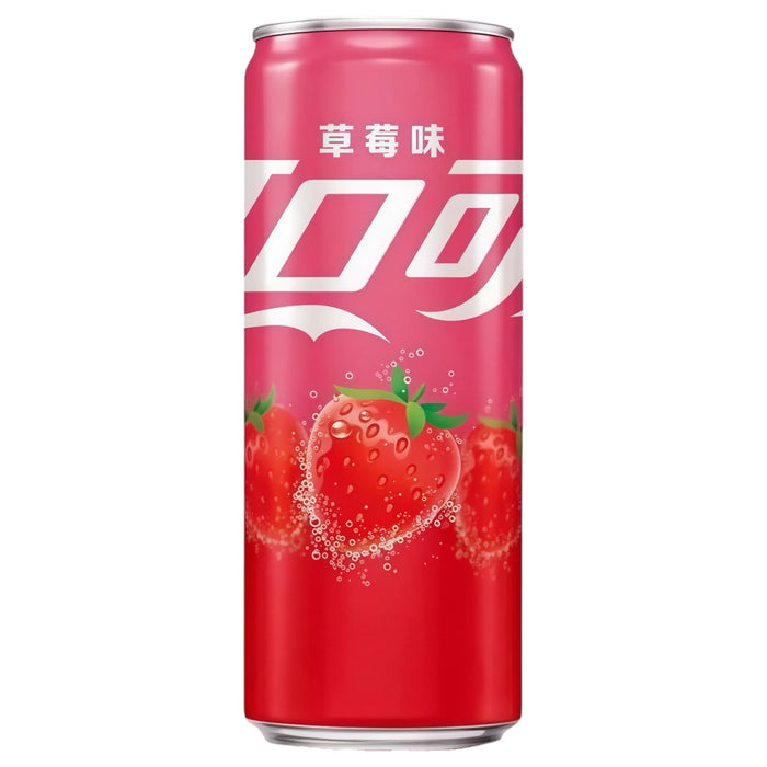 BEVER COCA COLA 330 ML STRAWBERRY ASIAN | 24 x 330ml