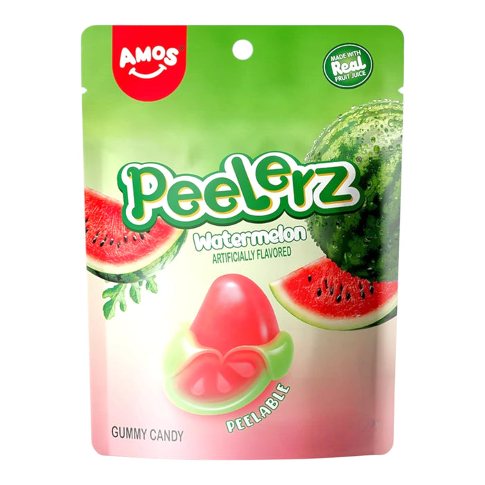 CANDY AMOS 65 GR PEELERZ GUMMY WATERMELON | 24 x 65g