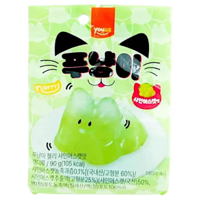 CANDY PUNYANGI 6 x 90 GR PUDDING JELLY CAT SHINE MUSCAT
