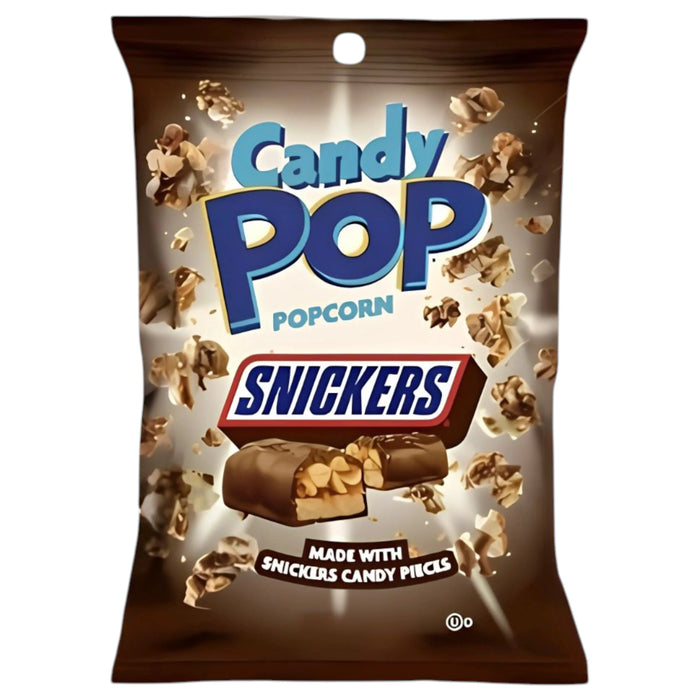 SNACK POP 113 GR POPCORN SNICKER | 8 x 113g