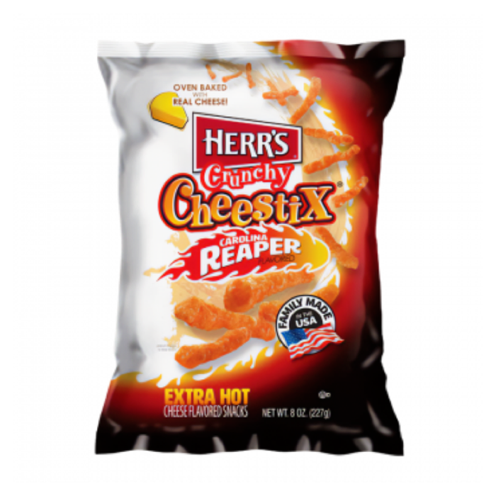 SNACK HERRS 227 GR CAROLINA REAPER KÄSESTICKS