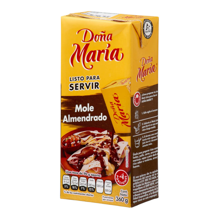 MOLEL DONA MARIA 360 GR ALMENDRADO LISTO TETRA