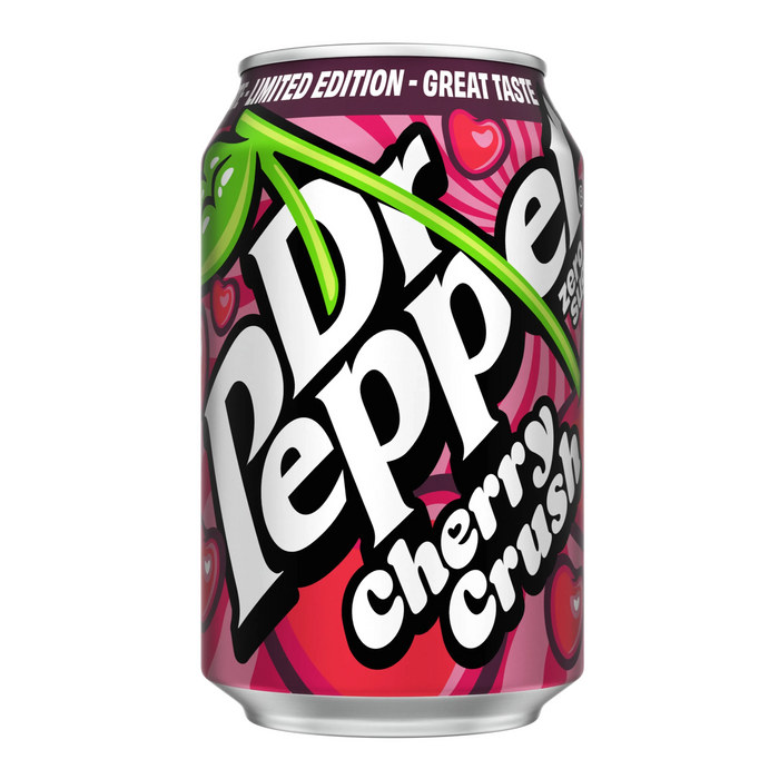 BEVER DR PEPPER 330 ML CHERRY CRUSH ZERO SUGAR