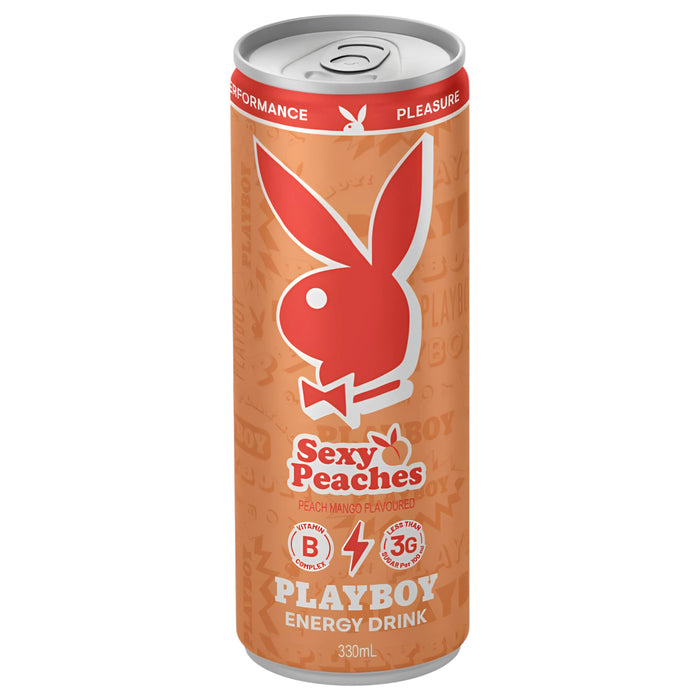 BEVER PLAYBOY 330 ML SEXY PEACHES