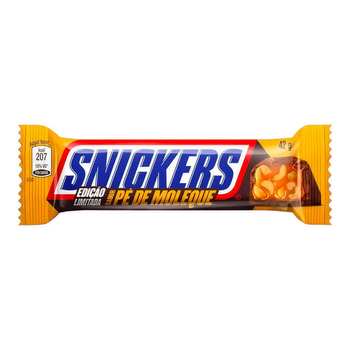 CANDY SNICKERS 20 x 42 GR PE DE MOLEQUE (BRAZIL)
