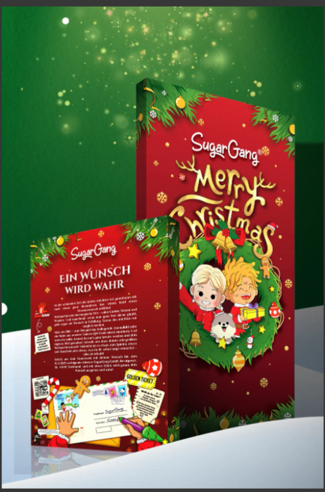 CANDY SUGARGANG 218 GR MINI ADVENT CALENDAR