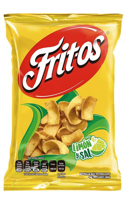 SNACK FRITOS 60 GR LIMON Y SAL