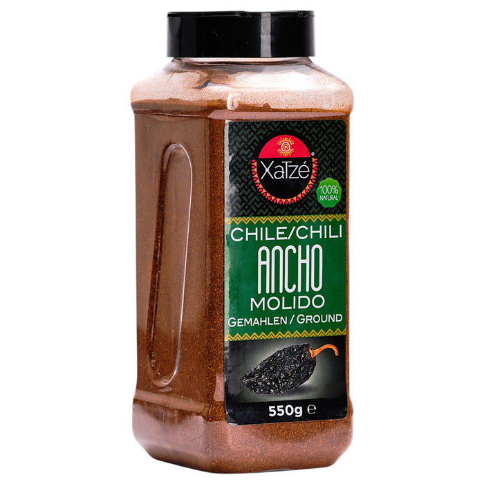 CPOWD XATZE 550 GR CHILE ANCHO MOLIDO