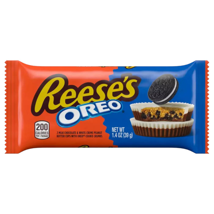 CANDY REESES 24 x 39 GR OREO PEANUT BUTTER CUPS