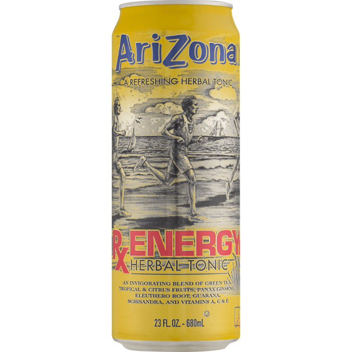 BEVER ARIZONA 650 ML RX ENERGY TEA CAN (US EDITION) | 24 x 650ml