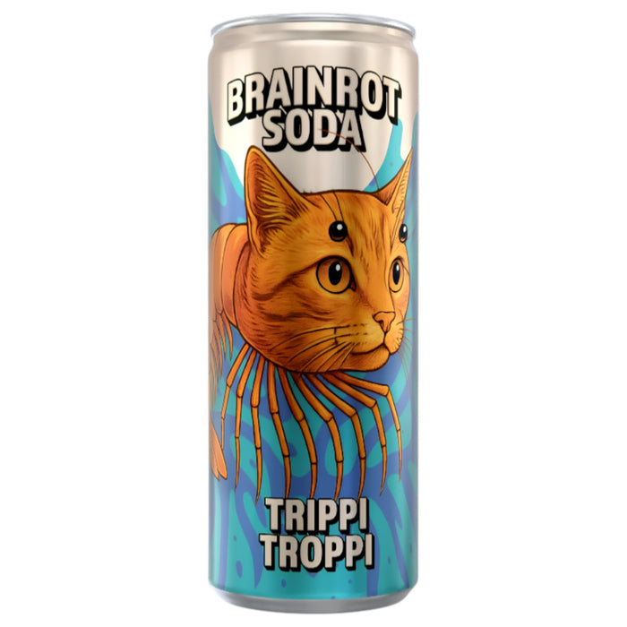 BEVER BRAINROT 250 ML SODA TRIPPI TROPPI | 24 x 250ml