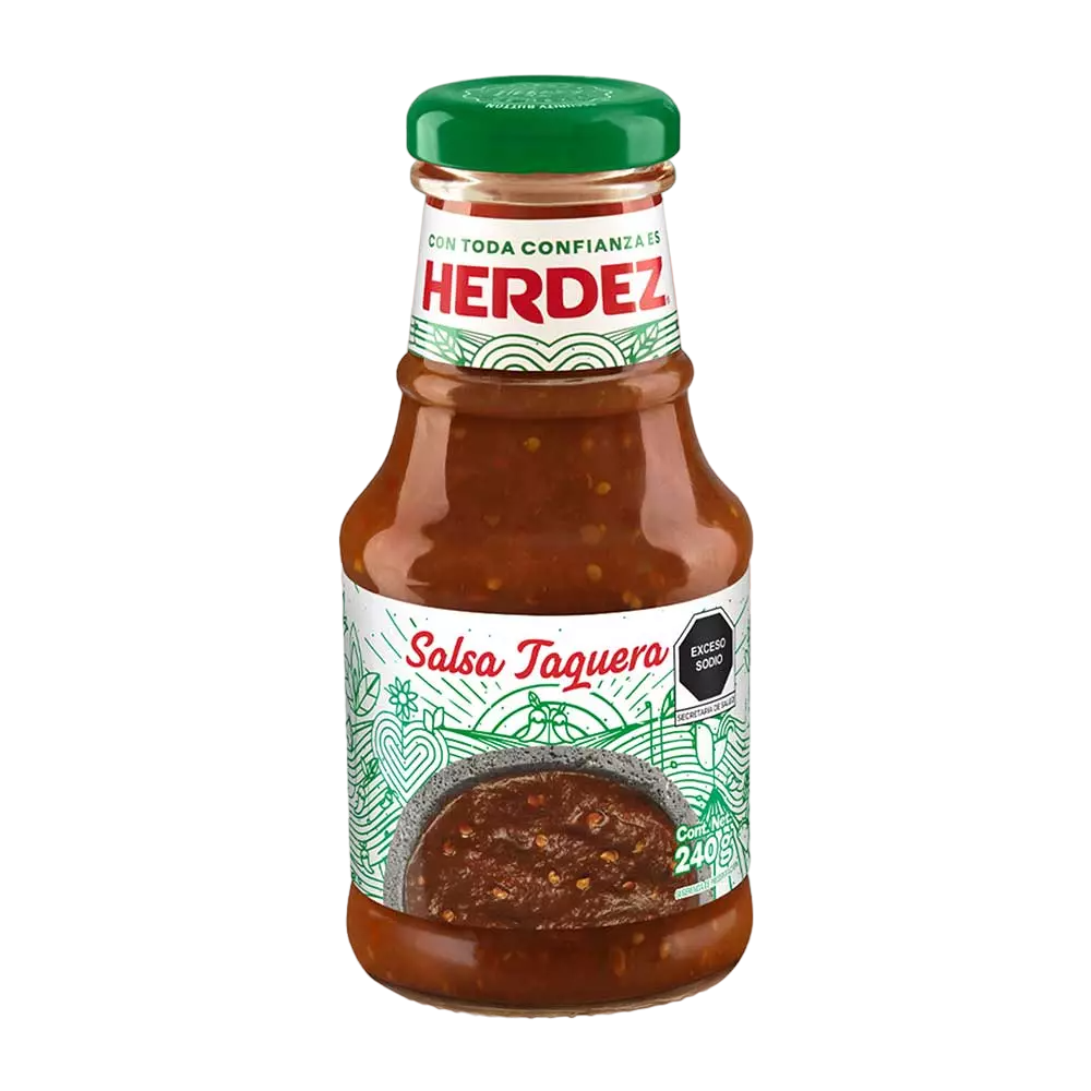 SALSA HERDEZ 240 GR SALSA TAQUERA COPA