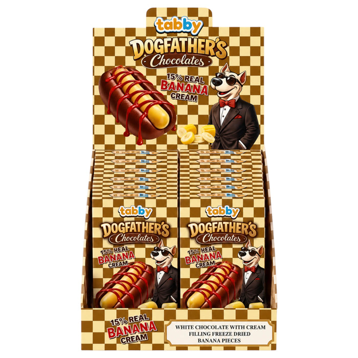 CANDY TABBY 12 x 40 GR FATHERS HOTDOG BANANA