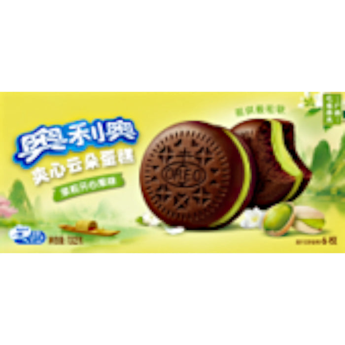 COOKI OREO 132 GR FILLED CAKE JASMINE PISTACHIO ASIAN | 18 x 132g