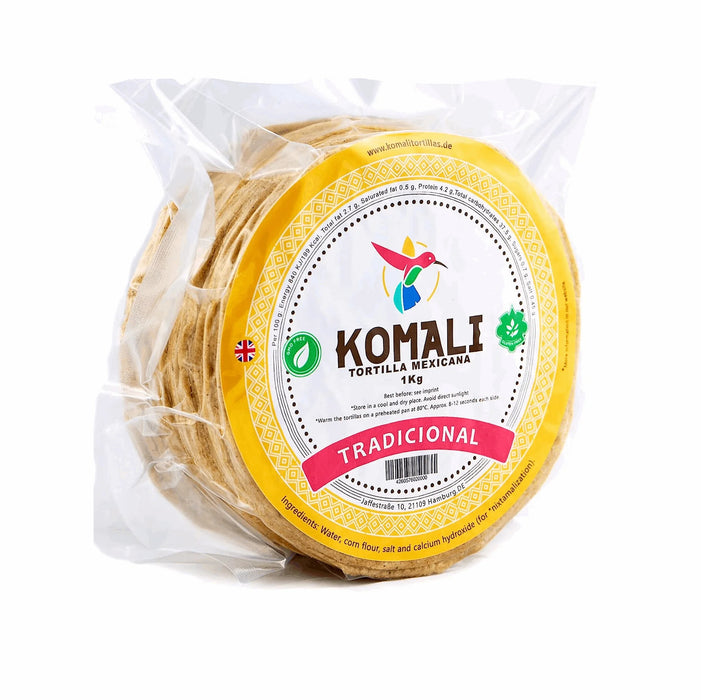 TORTI KOMALI 1 KG MAIZ 15 CM TRADICIONAL