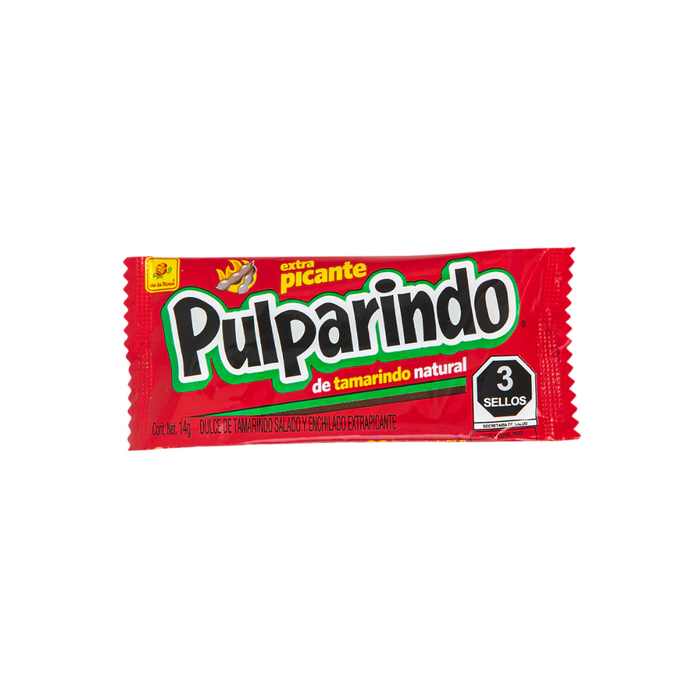 CANDY DE LA ROSA 20 x 14 GR PULPARINDO XTRA-PICANTE