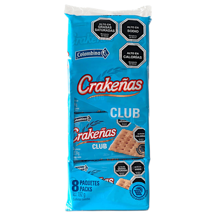 COOKI COLOMBINA 8 x 24 GR CRAKENAS CLUB | 24 x 8 x 24g