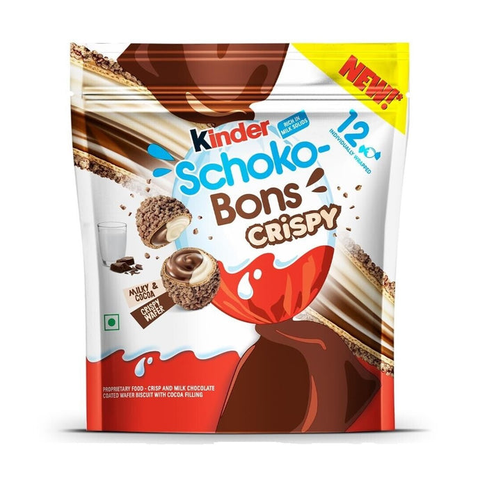 CARAMELOS KINDER 12 x 67 GR SCHOKO BONS CRISPY