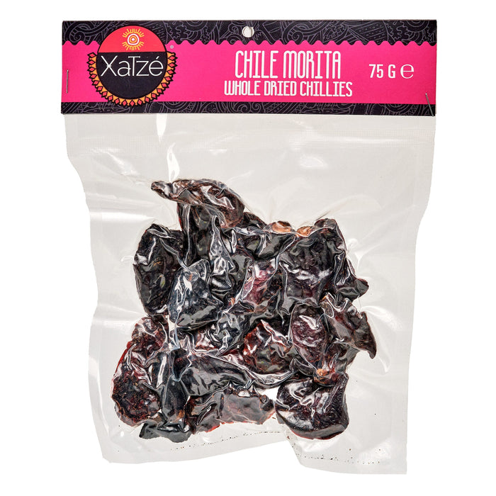 CHILE XATZE 75 GR SECO RETAIL CHIPOTLE MORITA VACIO (12 UN)