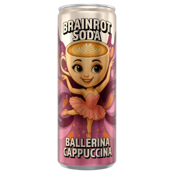 BEVER BRAINROT 250 ML SODA BALLERINA CAPPUCCINA