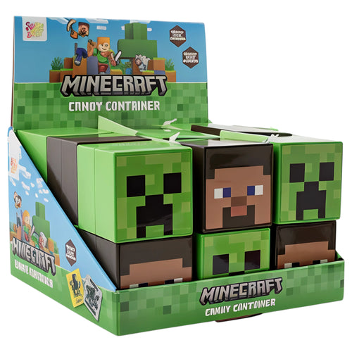 CANDY MINECRAFT 18 x 10 GR CANDY CONTAINER