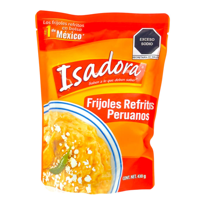 FRIJO ISADORA 430 GR FRIJOLES PERUANOS REFRITOS POUCH