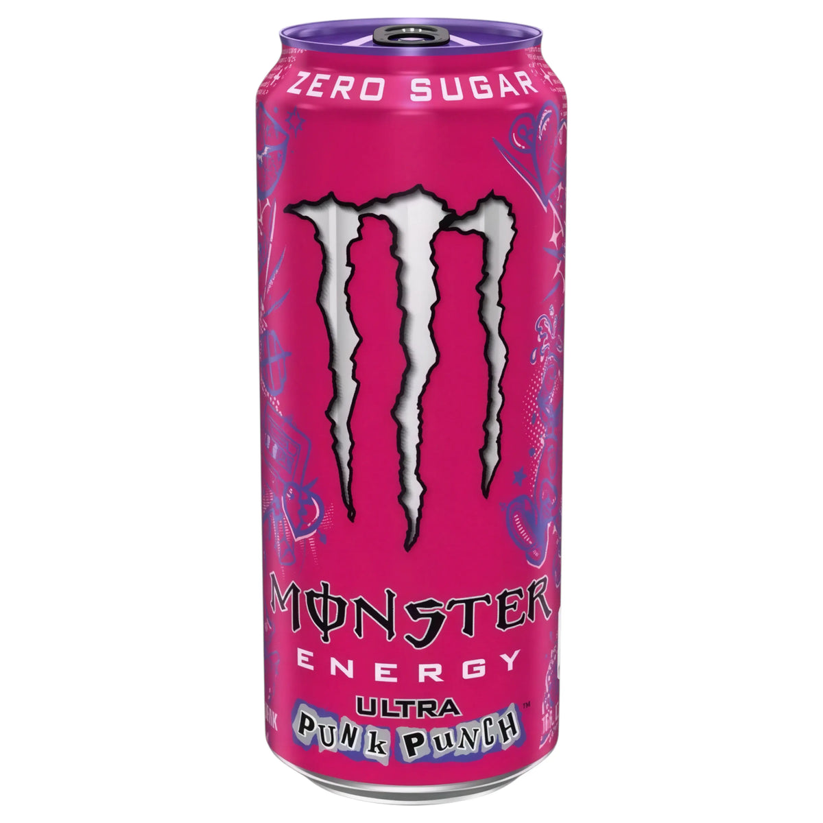 BEVER MONSTER 473 ML ULTRA PUNK PUNCH ZERO SUGAR