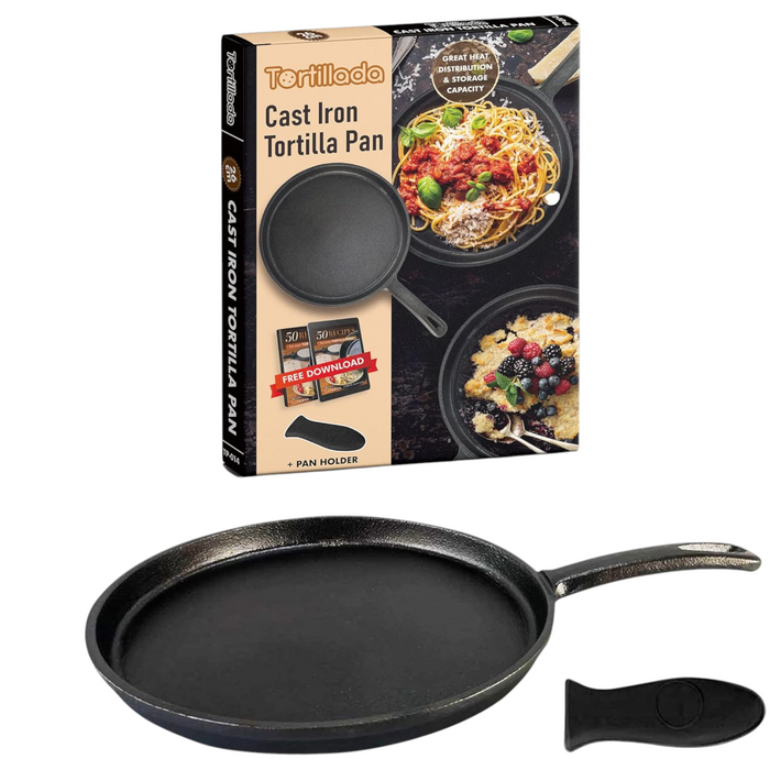 UTENS TORTILLADA 26 CM CAST IRON TORTILLA PAN