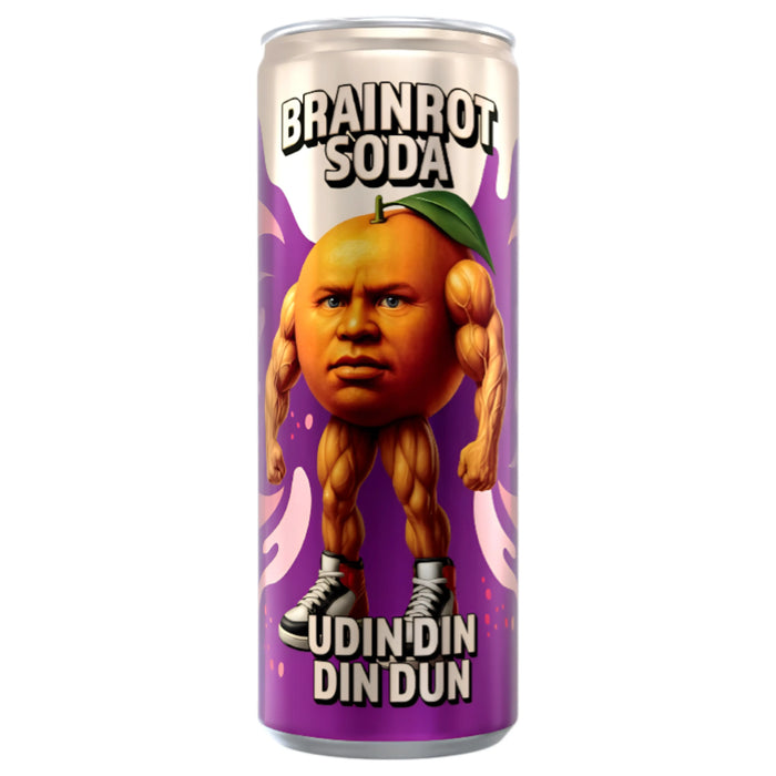 BEVER BRAINROT 250 ML SODA UDIN DIN DIN DUN | 24 x 250ml