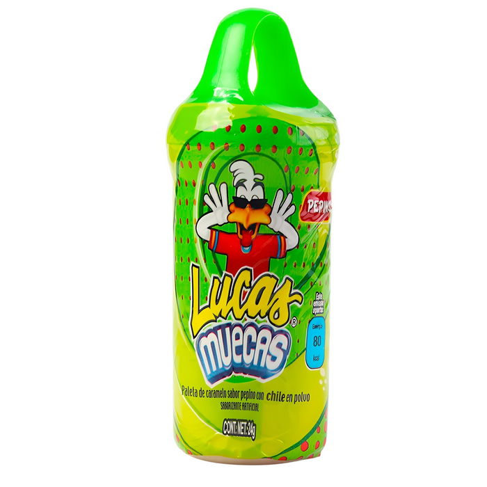 CANDY LUCAS 10 x 24 GR MUECAS PEPINO