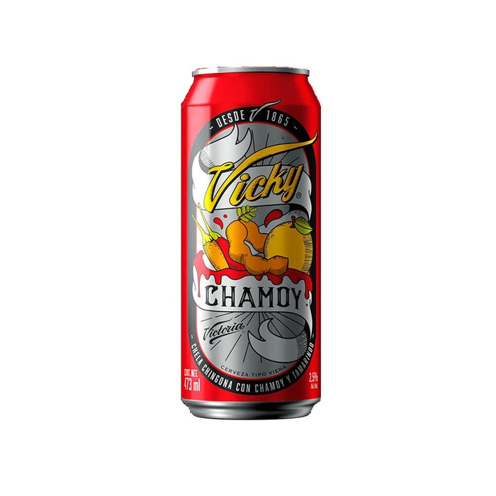 BEVER VICTORIA 473 ML VICKY CHAMOY BEER CAN | 24 x 473ml