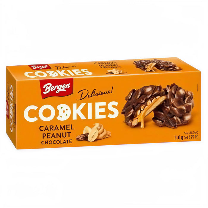 COOKI BERGEN 110 GR KARAMELL, ERDNUSS UND SCHOKOLADE