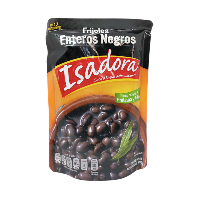 FRIJO ISADORA 454 GR FRIJOLES NEGROS ENTEROS BOLSA