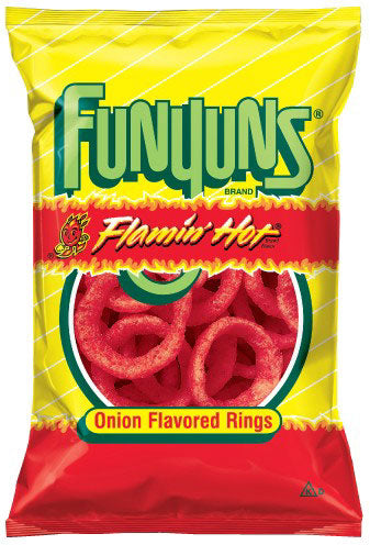SNACK FUNYUNS 163 GR AROS DE CEBOLLA PICANTES FLAMMIN