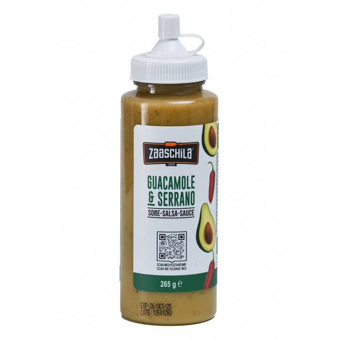 SALPIC ZAASCHILA 265 GR GUACAMOLE & SERRANO