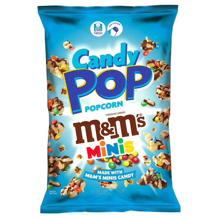 SNACK POP 113 GR POPCORN M&M | 8 x 113g